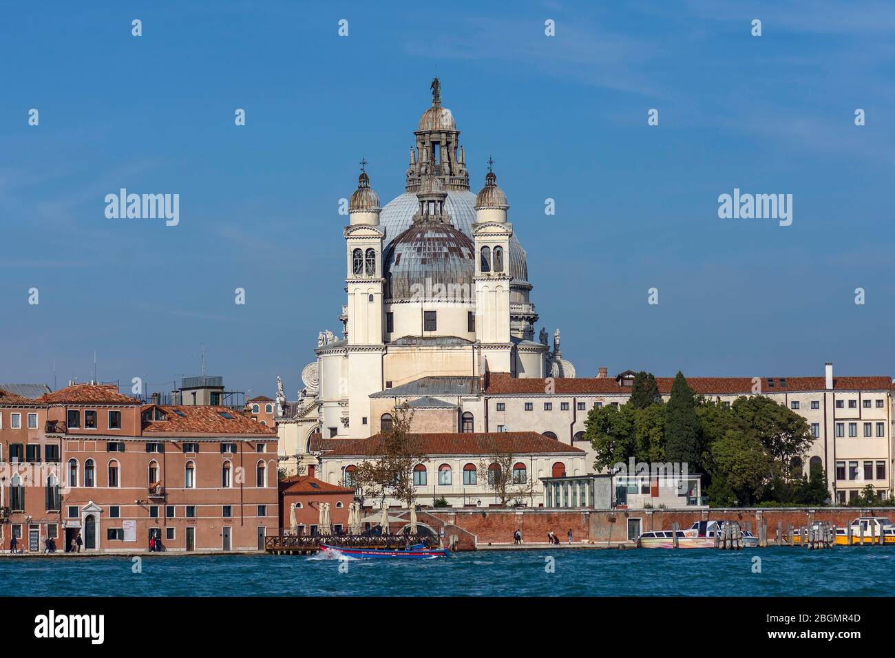 Basilica of Santa Maria della Salute, Venice, Veneto, Italy Stock Photo