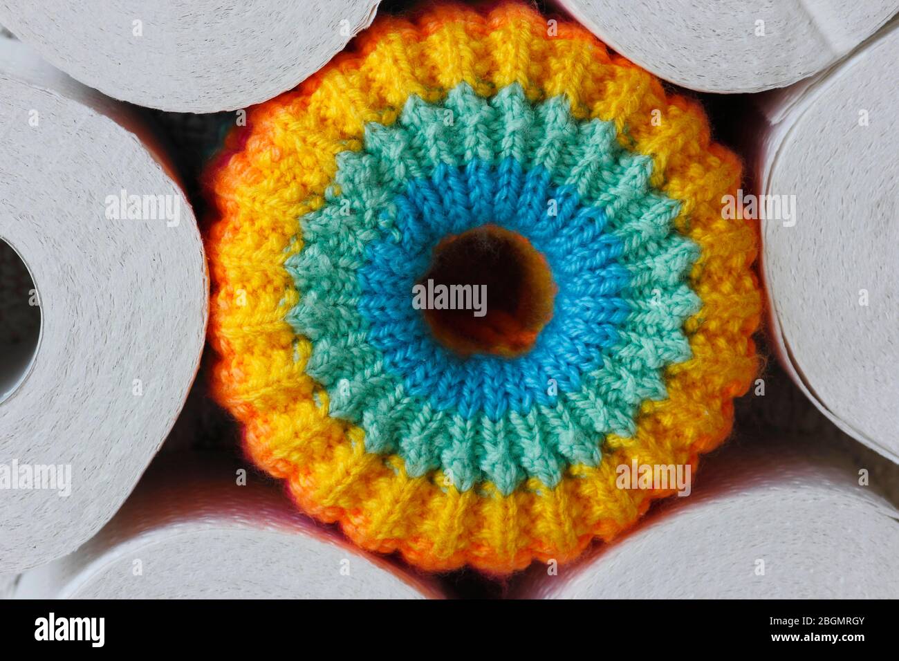 Toilet paper, rolls, cover, Germany Stock Photo Alamy
