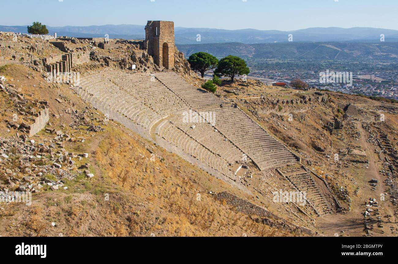 Pergamos Map Pergamon, Turkey - a well preserved site from ancient Greek and Roman ...