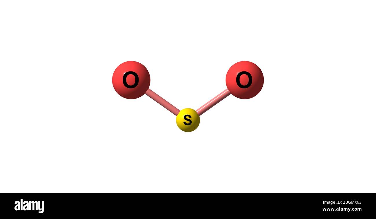 Sulphur dioxide molecule model hires stock photography and images Alamy