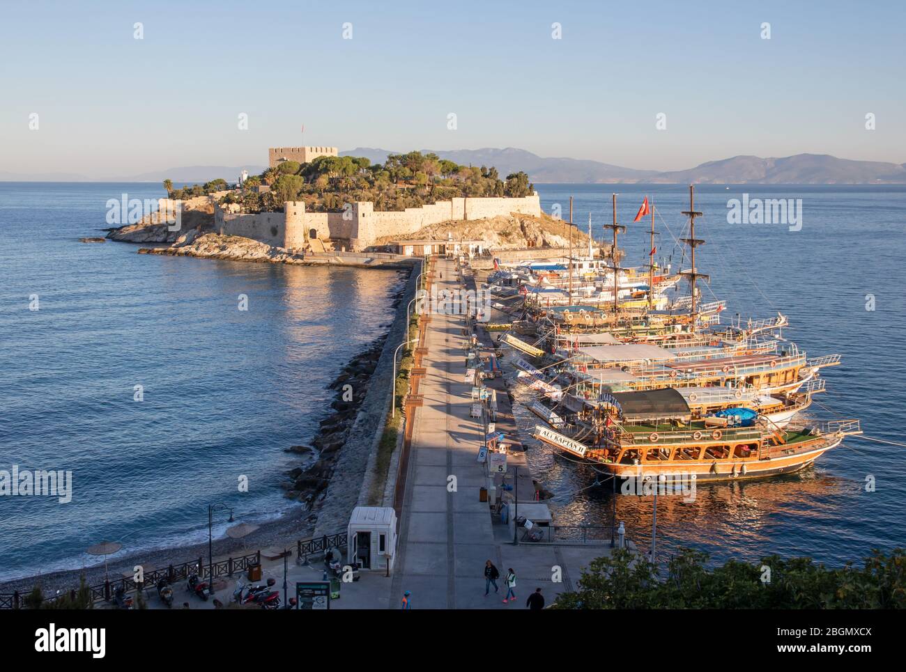 Kusadasi, Turkey a wonderful city on the Aegean Sea and a famous