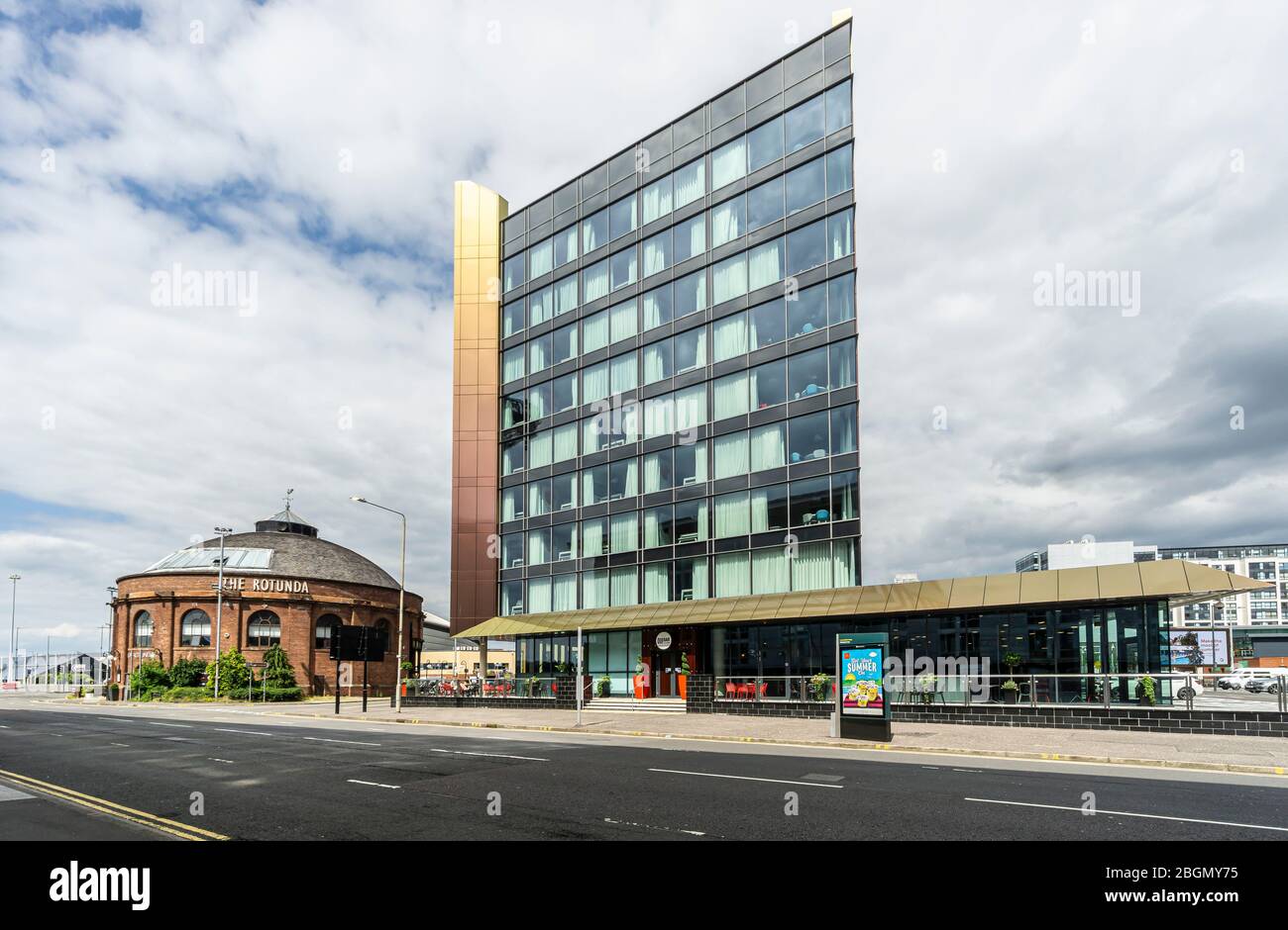 New hotel Radisson Red in Tunnel Street off Finnieston Quay in Glasgow