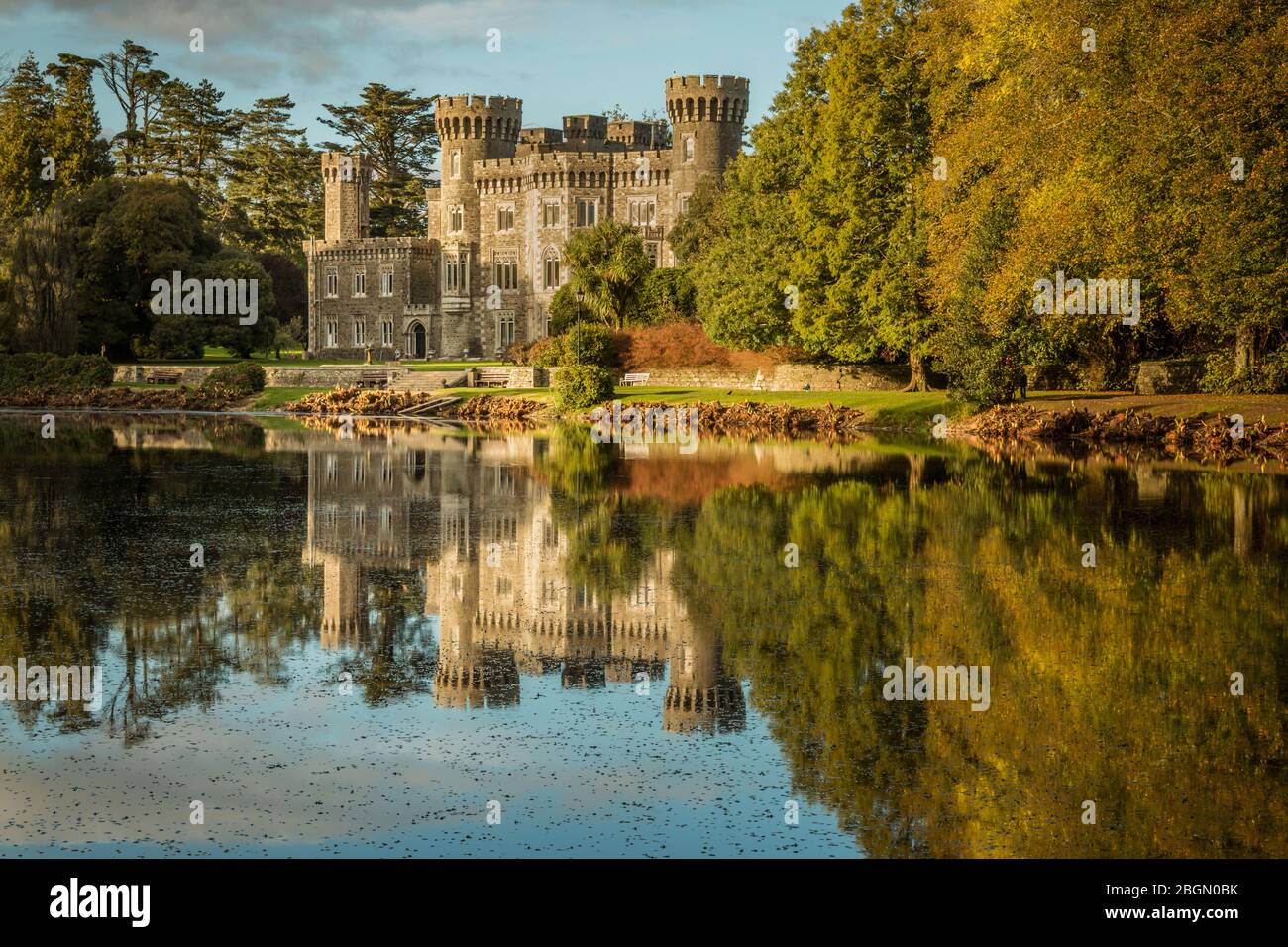 Johnstown Castle Wexford Ireland Stock Photo