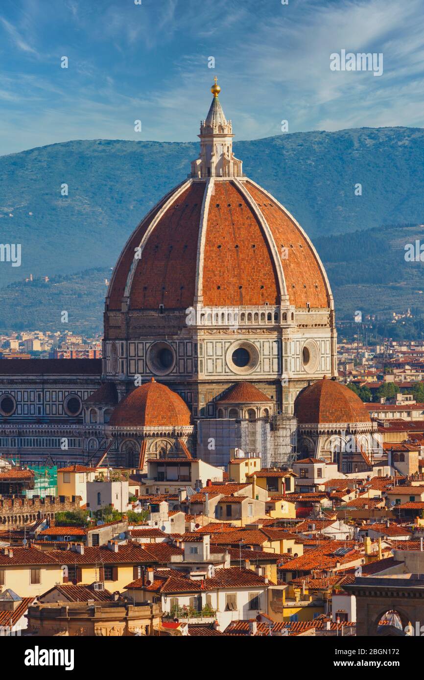 Florence duomo brunelleschis dome cathedral hi-res stock photography ...