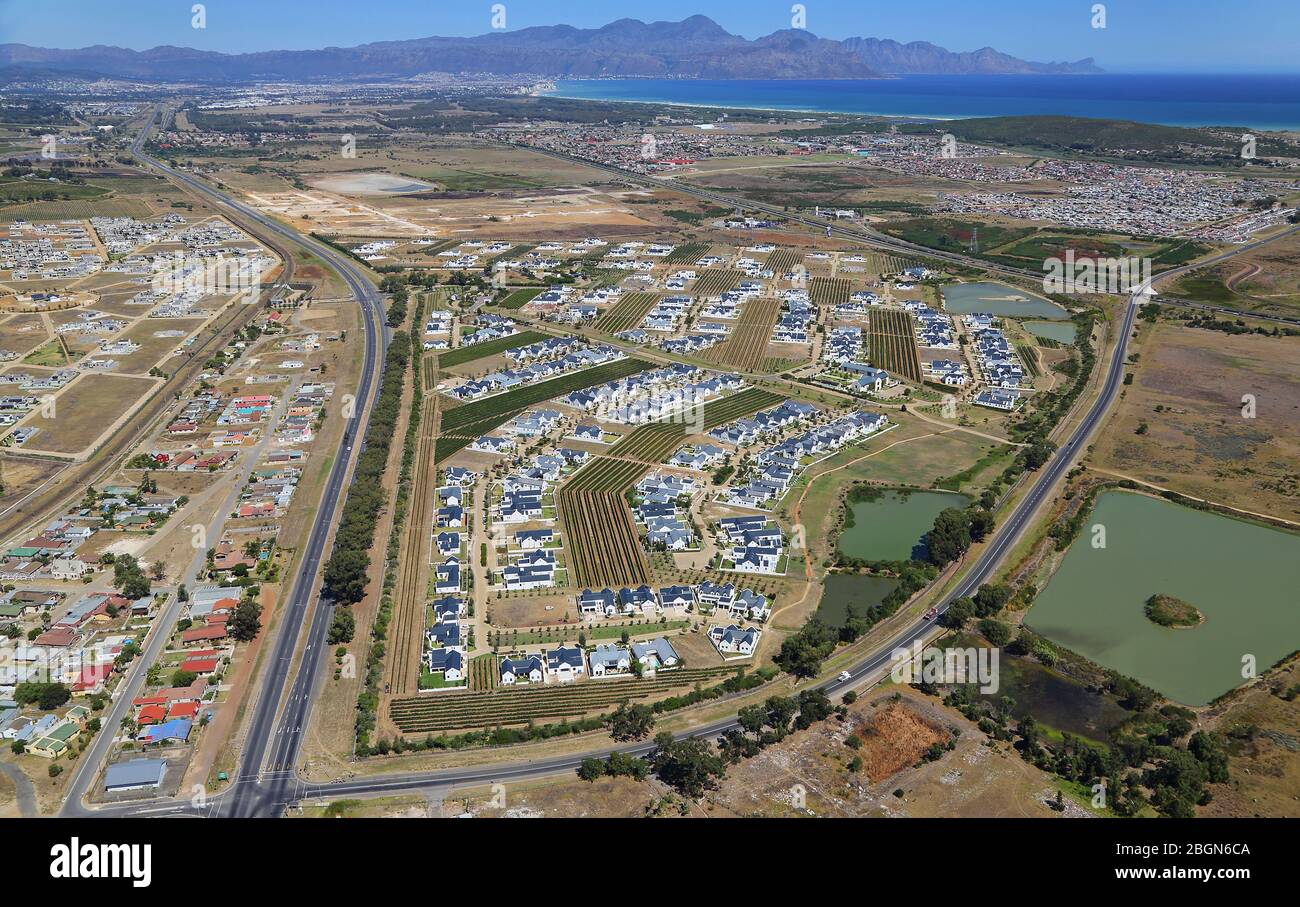 Aerial photo of Sitari and Croydon Olive Estate Stock Photo Alamy