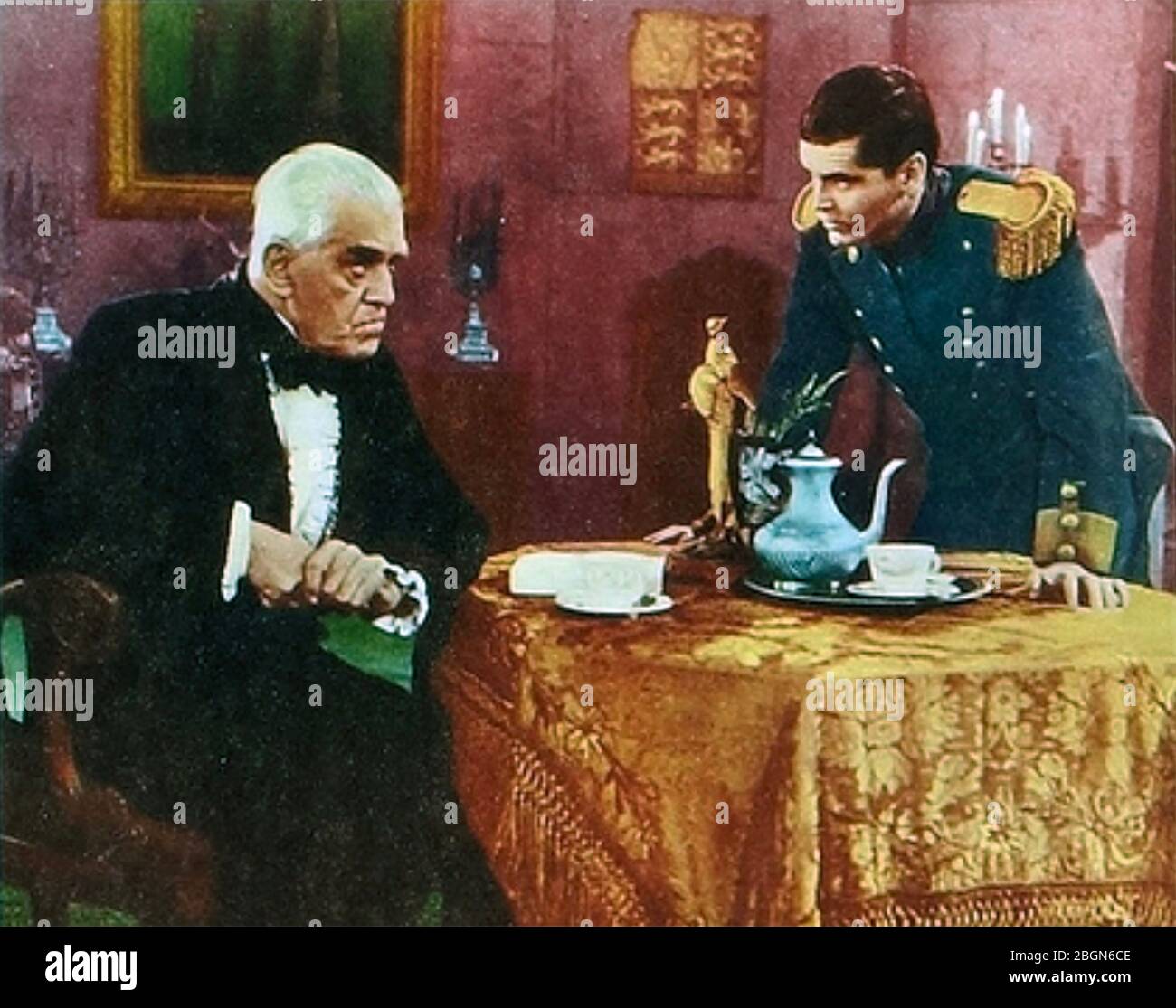 THE TERROR 1963 American International Pictures film with Jack Nicholson and Boris Karloff Stock Photo