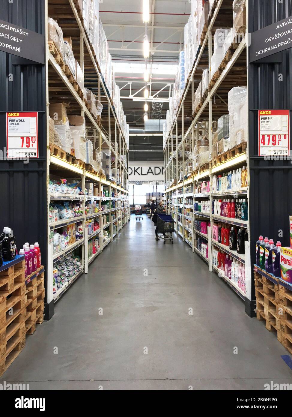 Makro store in shopping zone Pruhonice - Cestlice, Czech Republic, April  21, 2020. (CTK Photo/Libor Sojka Stock Photo - Alamy