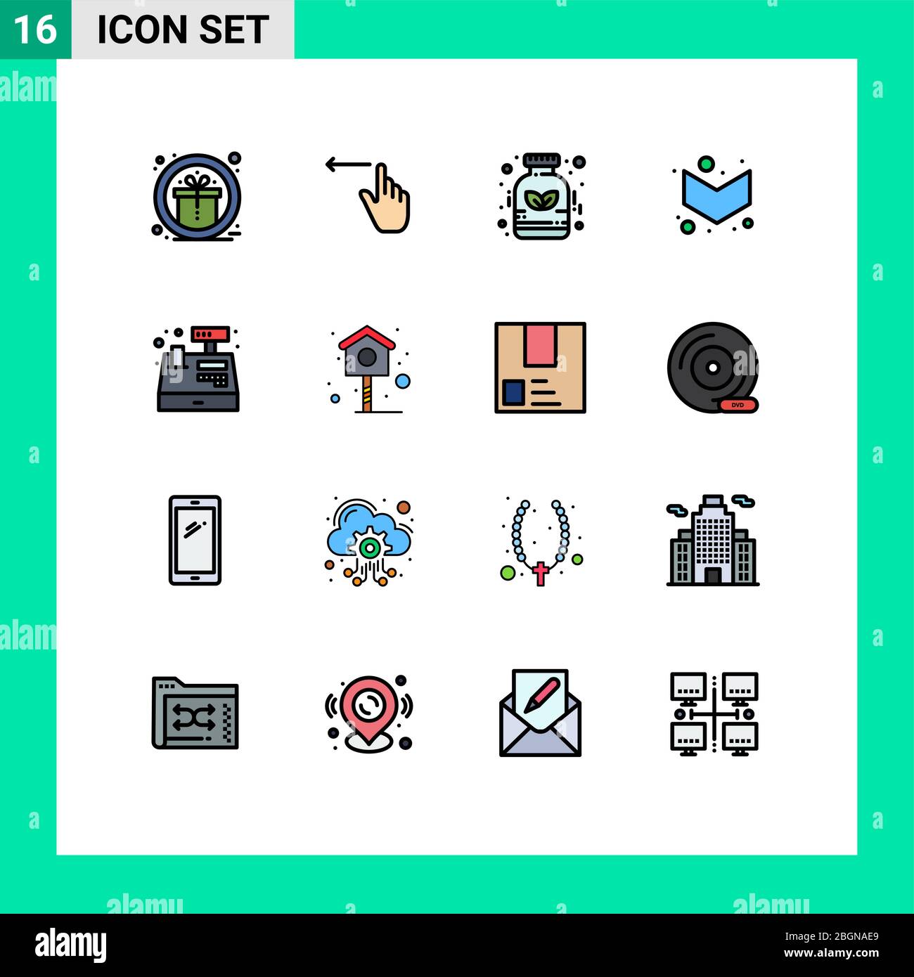 Full cash register Stock Vector Images Alamy