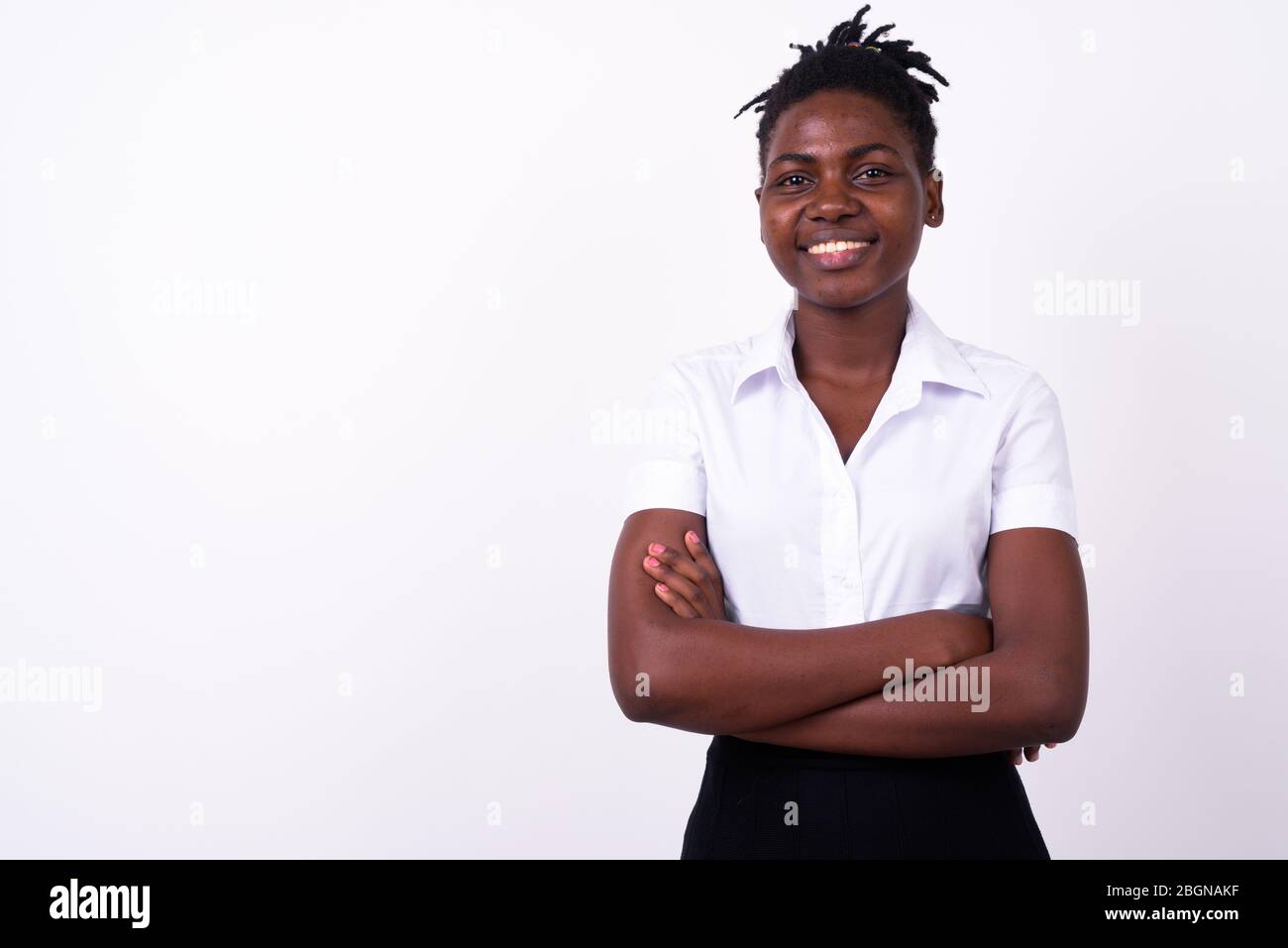 African student uniform happy hi-res stock photography and images - Alamy