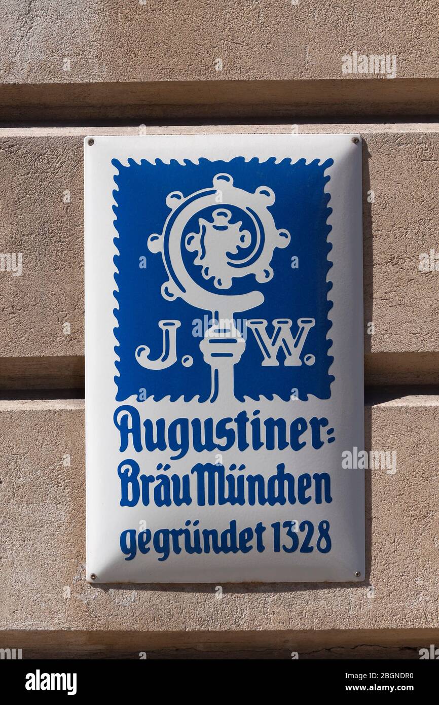 Augustiner Brau High Resolution Stock Photography And Images Alamy