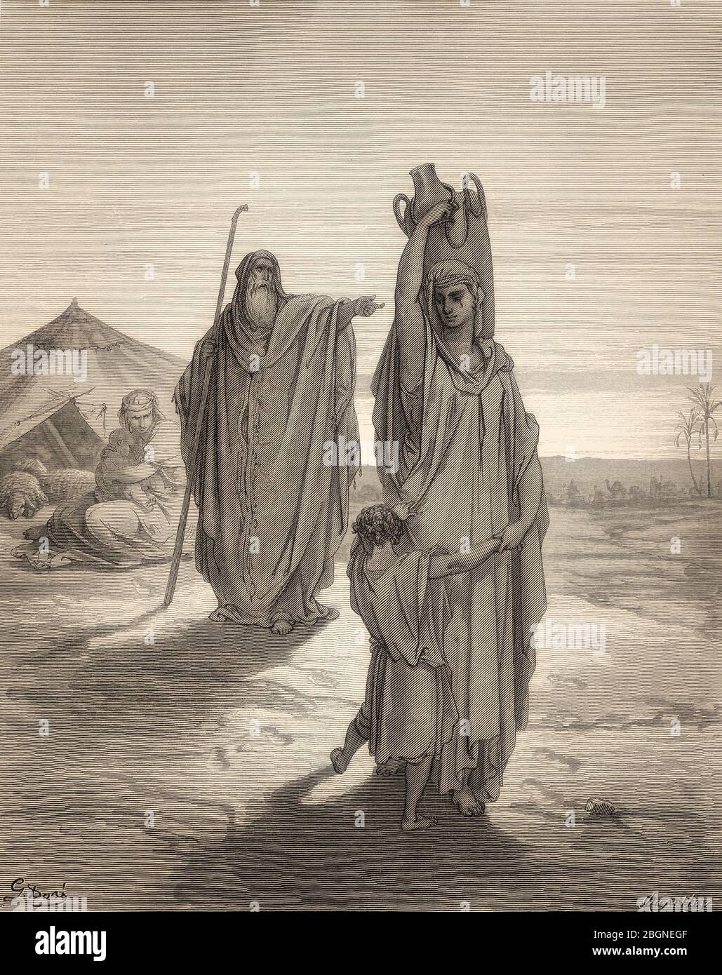 Abraham Isaac Old Testament High Resolution Stock Photography and ...