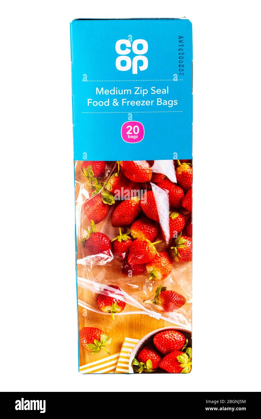 tesco zip seal food bags