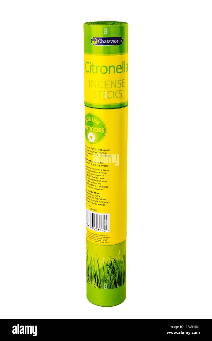 Citronella incense sticks, Citronella, incense sticks, outdoor use