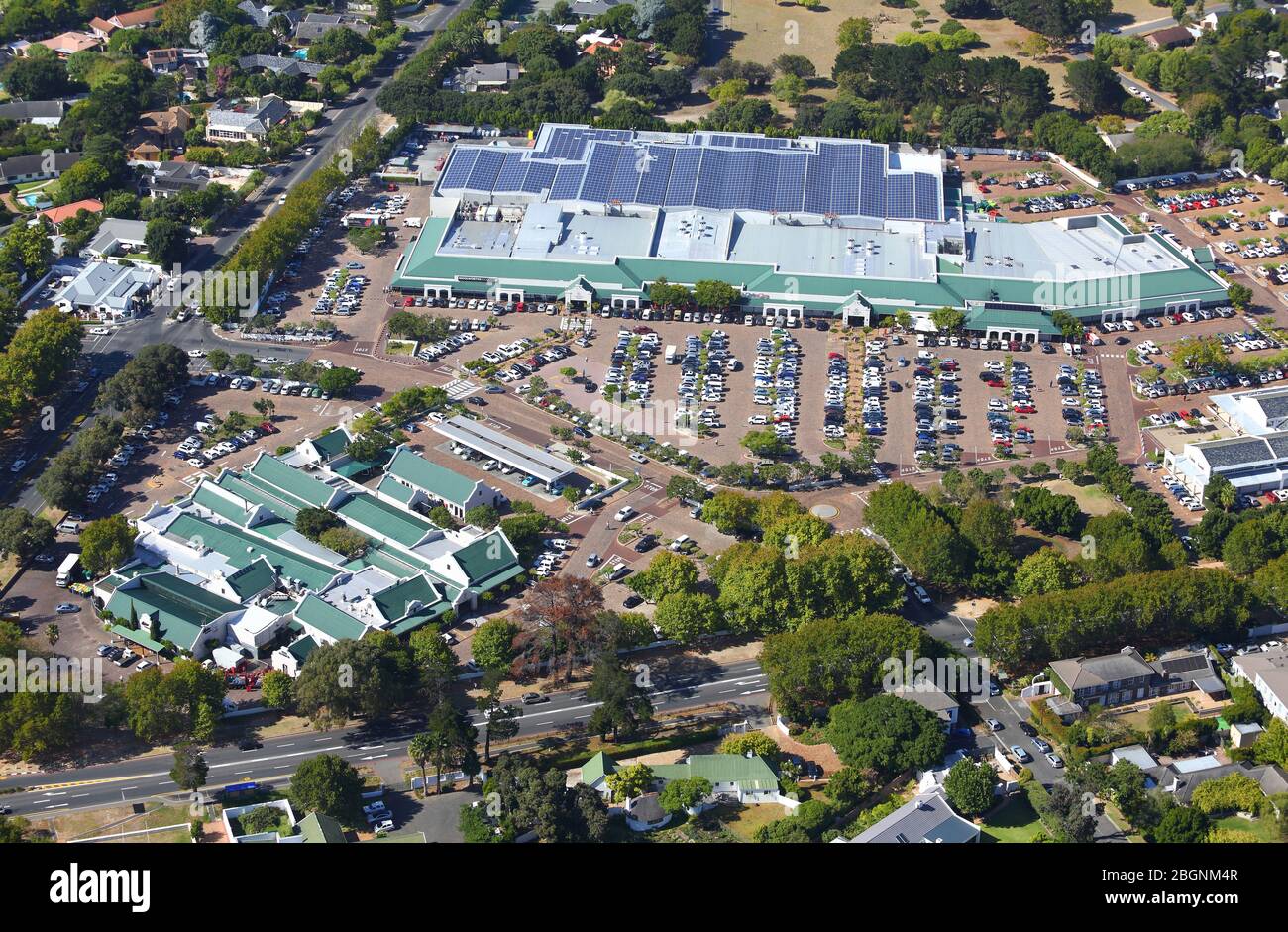 Aerial photo of Constantia Village Stock Photo Alamy