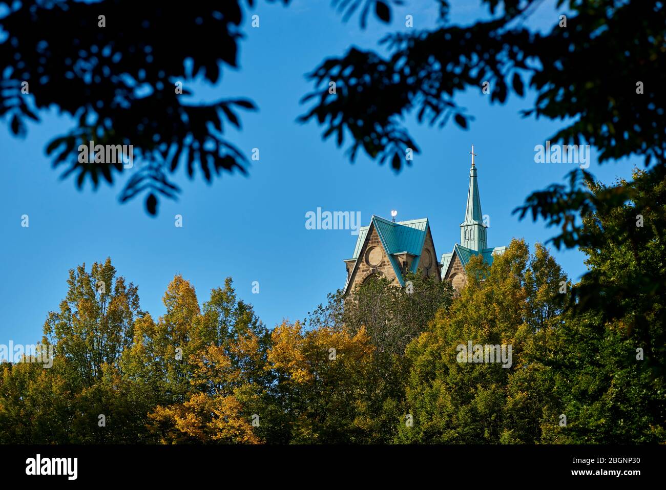 St. Josephs Kirche Stock Photo