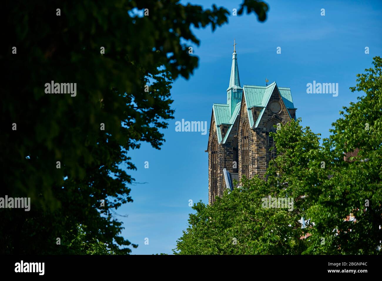 St. Josephs Kirche Stock Photo