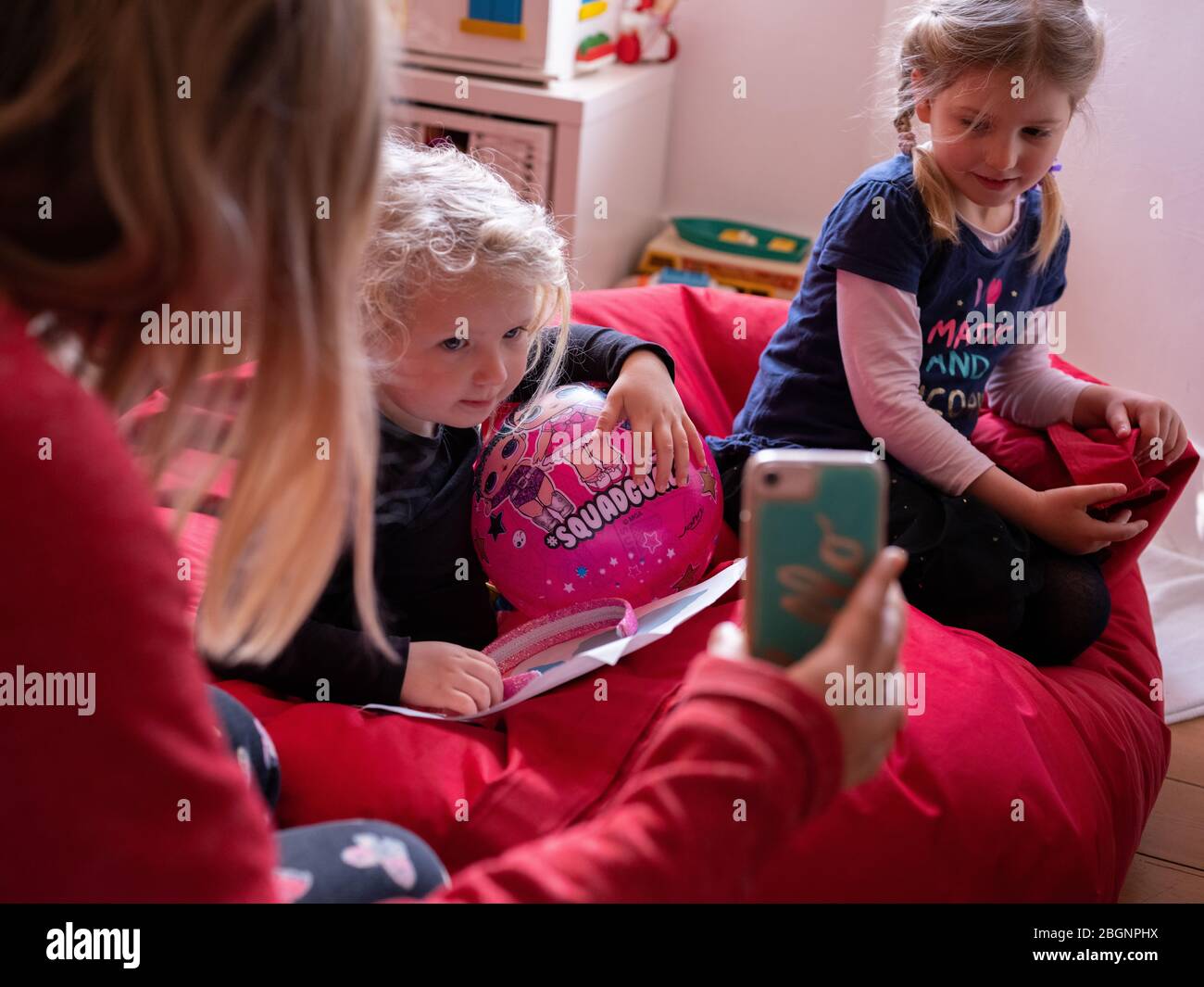 Videocall Mother High Resolution Stock Photography and Images - Alamy