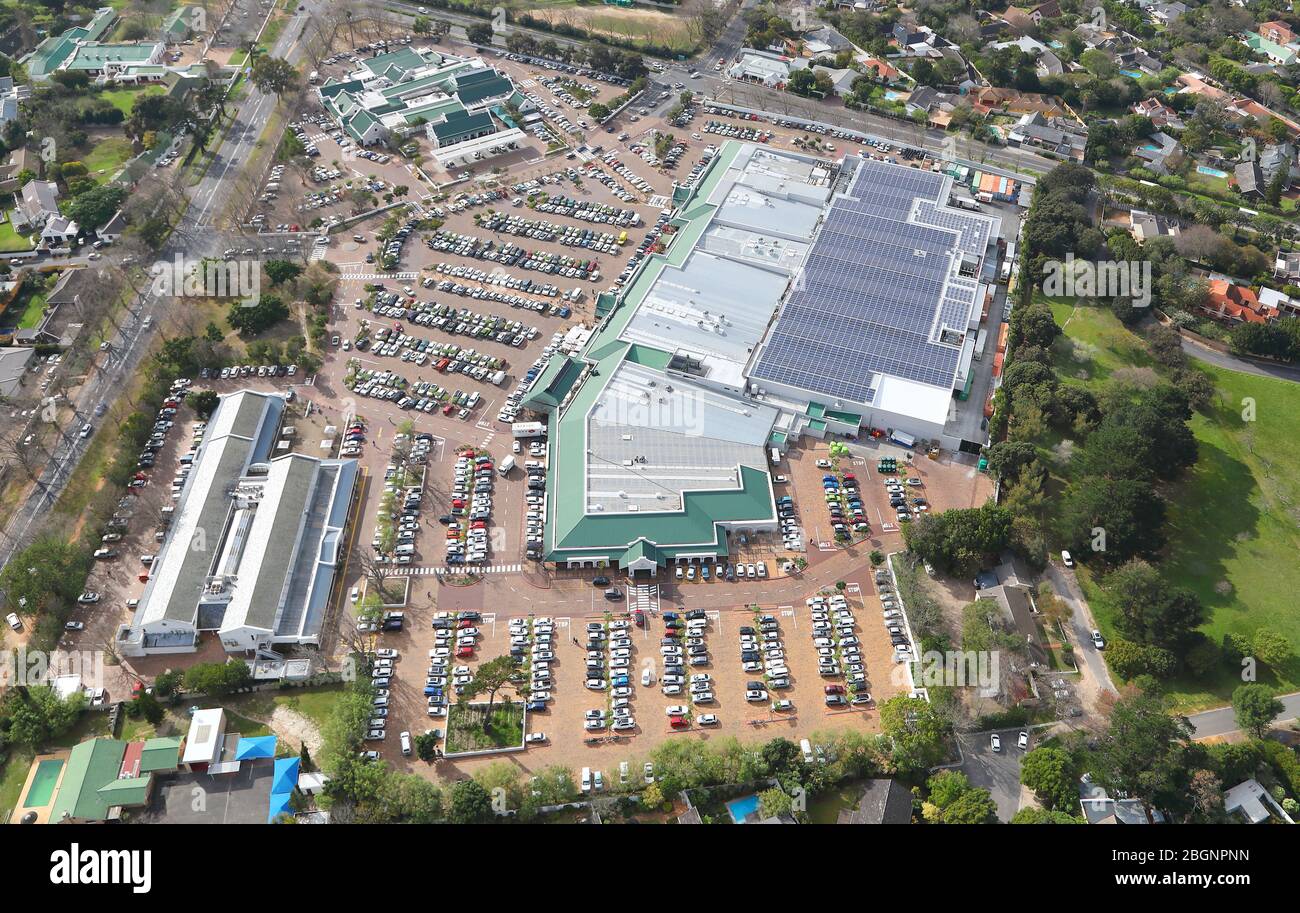 Aerial photo of Constantia Village Stock Photo Alamy