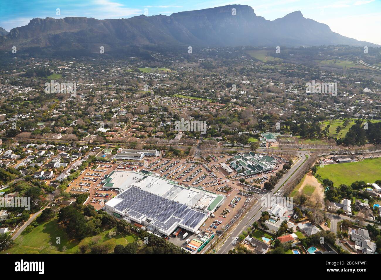 Aerial photo of Constantia Village Stock Photo Alamy