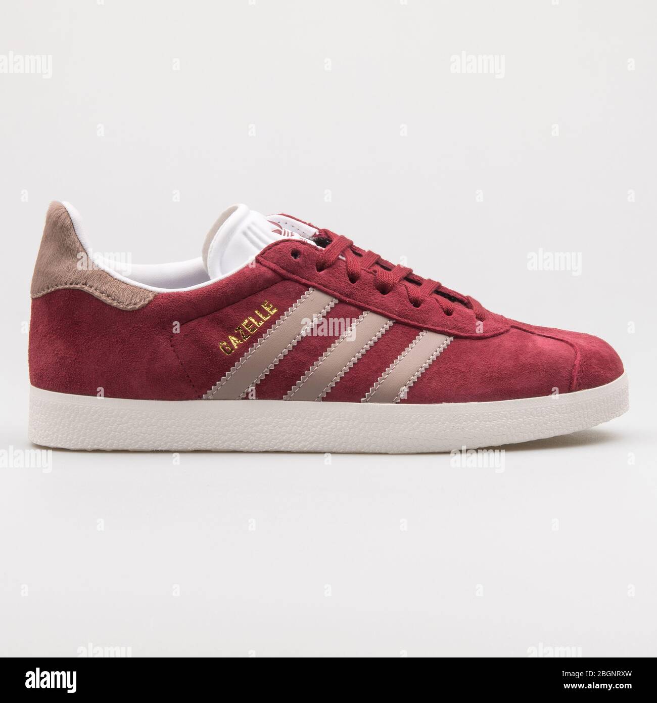 Burgundy store gazelles junior