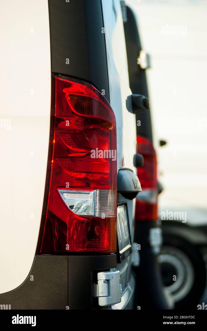 1968 mustang tail light bezels on Red Plastic Car Tail Lights High Resolution Stock Photography And Images Alamy