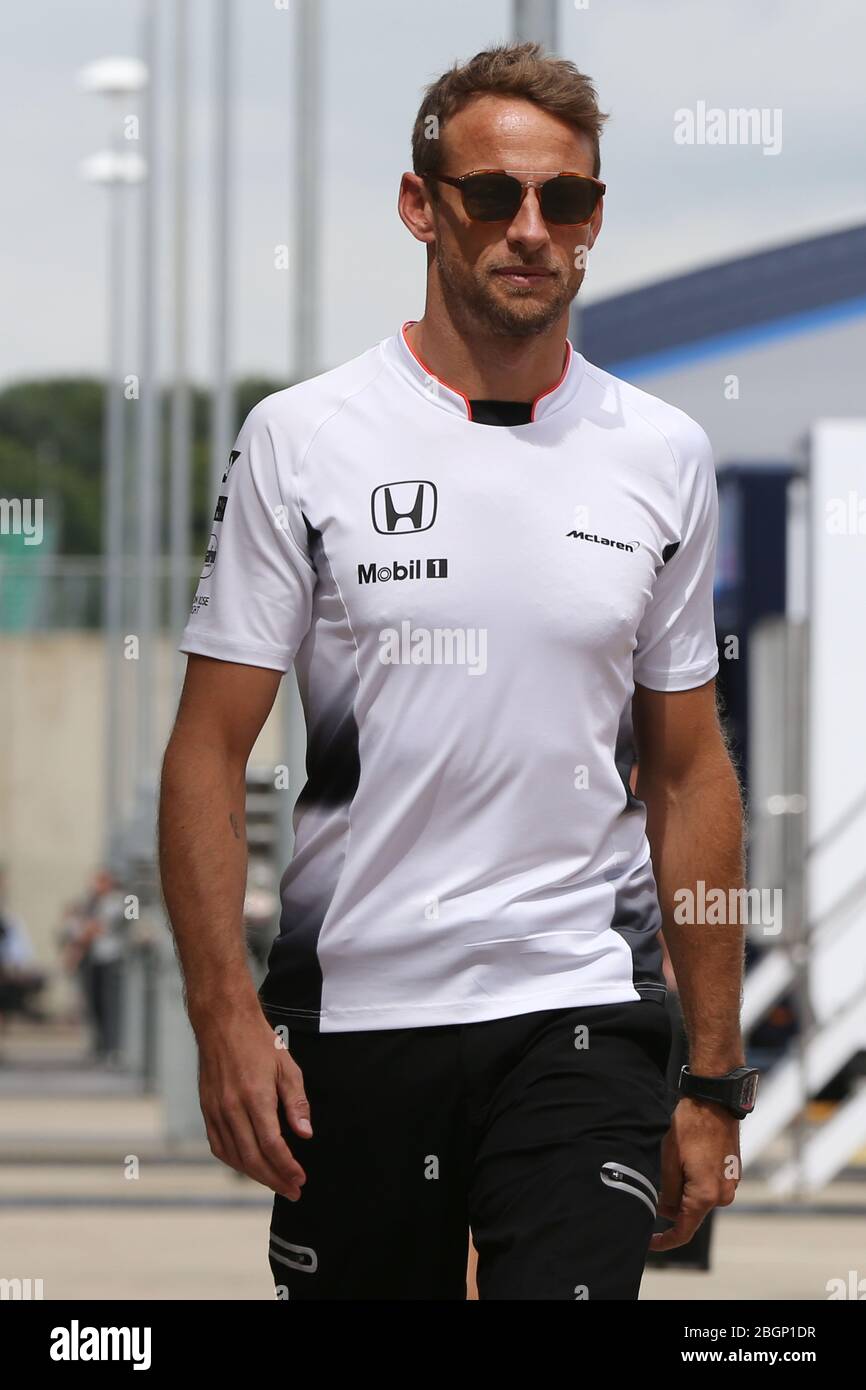 Jenson Button (GBR) Racing Driver Stock Photo - Alamy