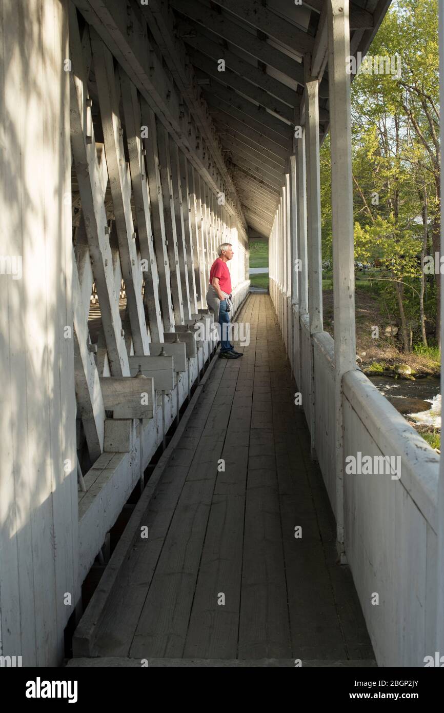 Old wooden railroad bridge over hi-res stock photography and images - Alamy