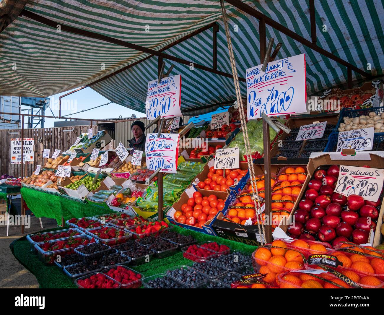 Market stall fruit england hires stock photography and images
