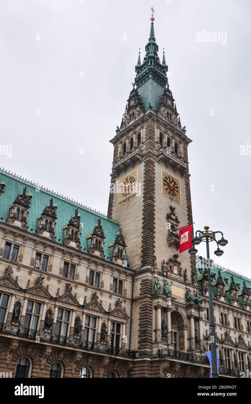 City Hall, Hamburg, Germany Stock Photo - Alamy