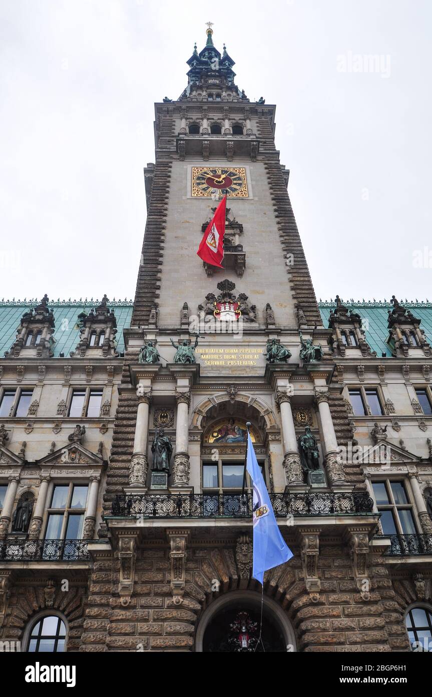 City Hall, Hamburg, Germany Stock Photo - Alamy