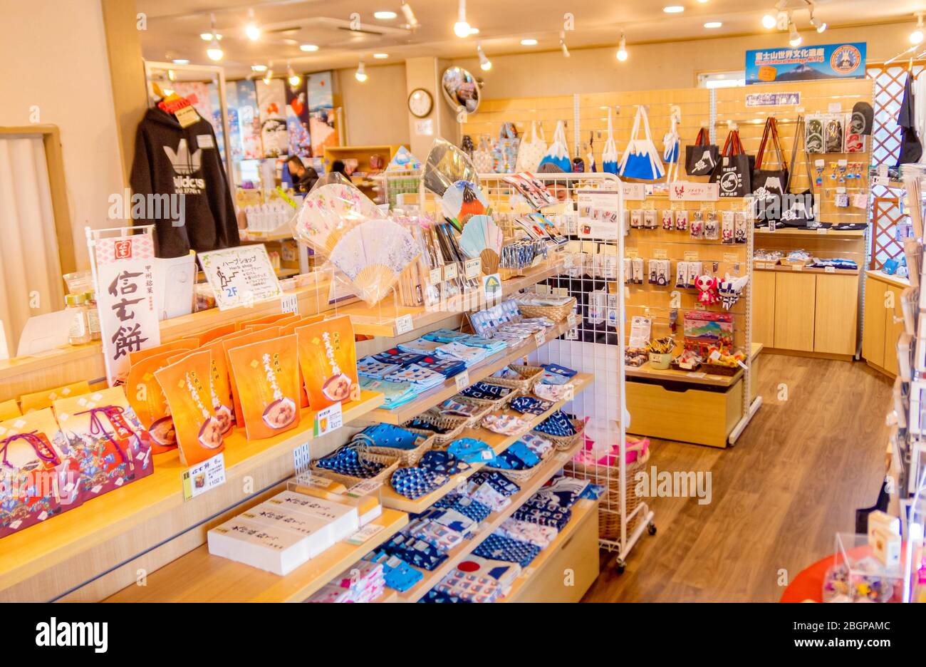 Many kinds of souvenirs and items at Herb Hall for sell to tourists