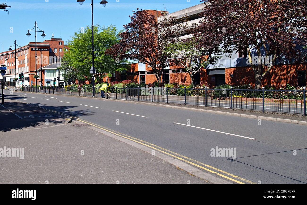 Empty urban road uk hires stock photography and images Alamy
