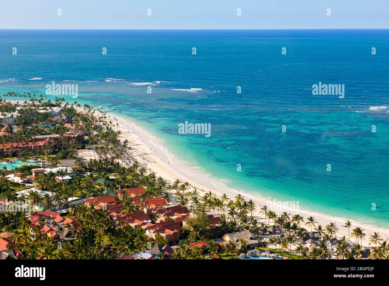 Punta Cana, Dominikanische Republik, Amerika, Karibik Stock Photo