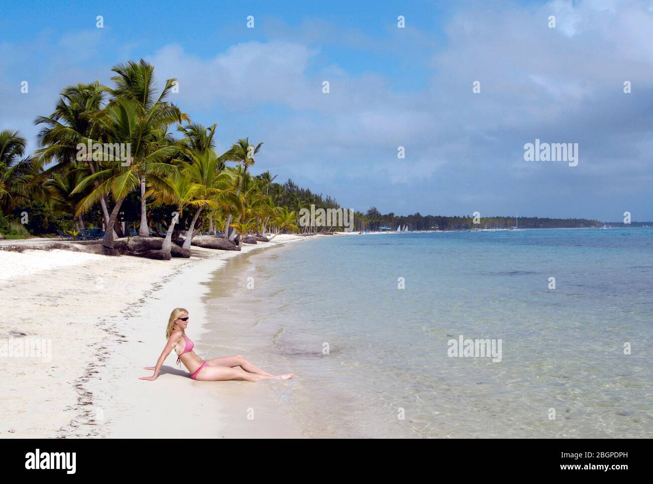 Punta Cana, Dominikanische Republik, Amerika, Karibik Stock Photo