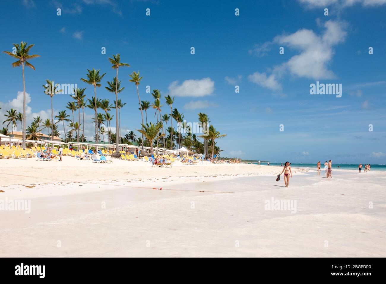Punta Cana, Dominikanische Republik, Amerika, Karibik Stock Photo
