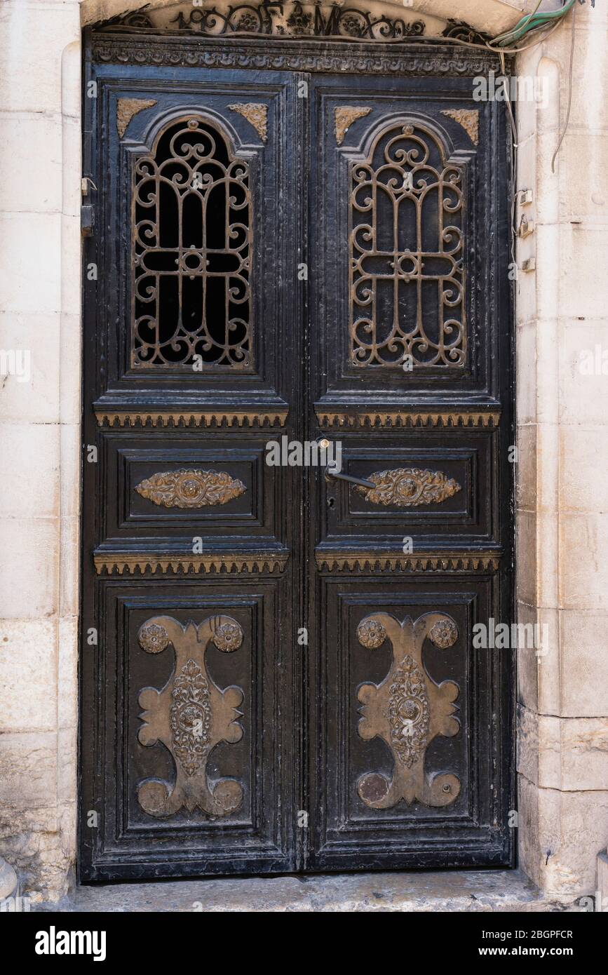 Israel jerusalem old city doors hi-res stock photography and images - Alamy