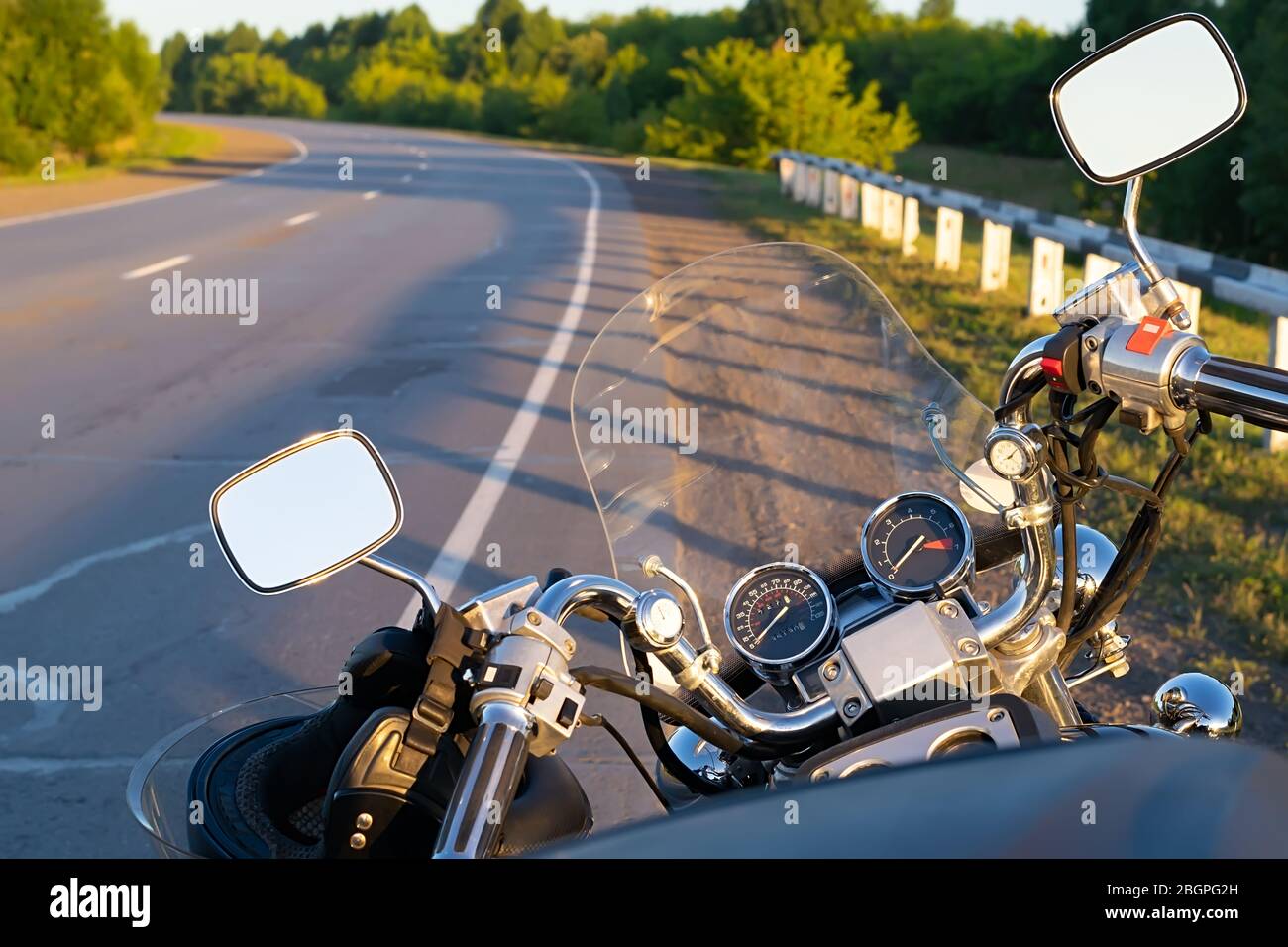 Motorcycle steering wheel hires stock photography and images Alamy