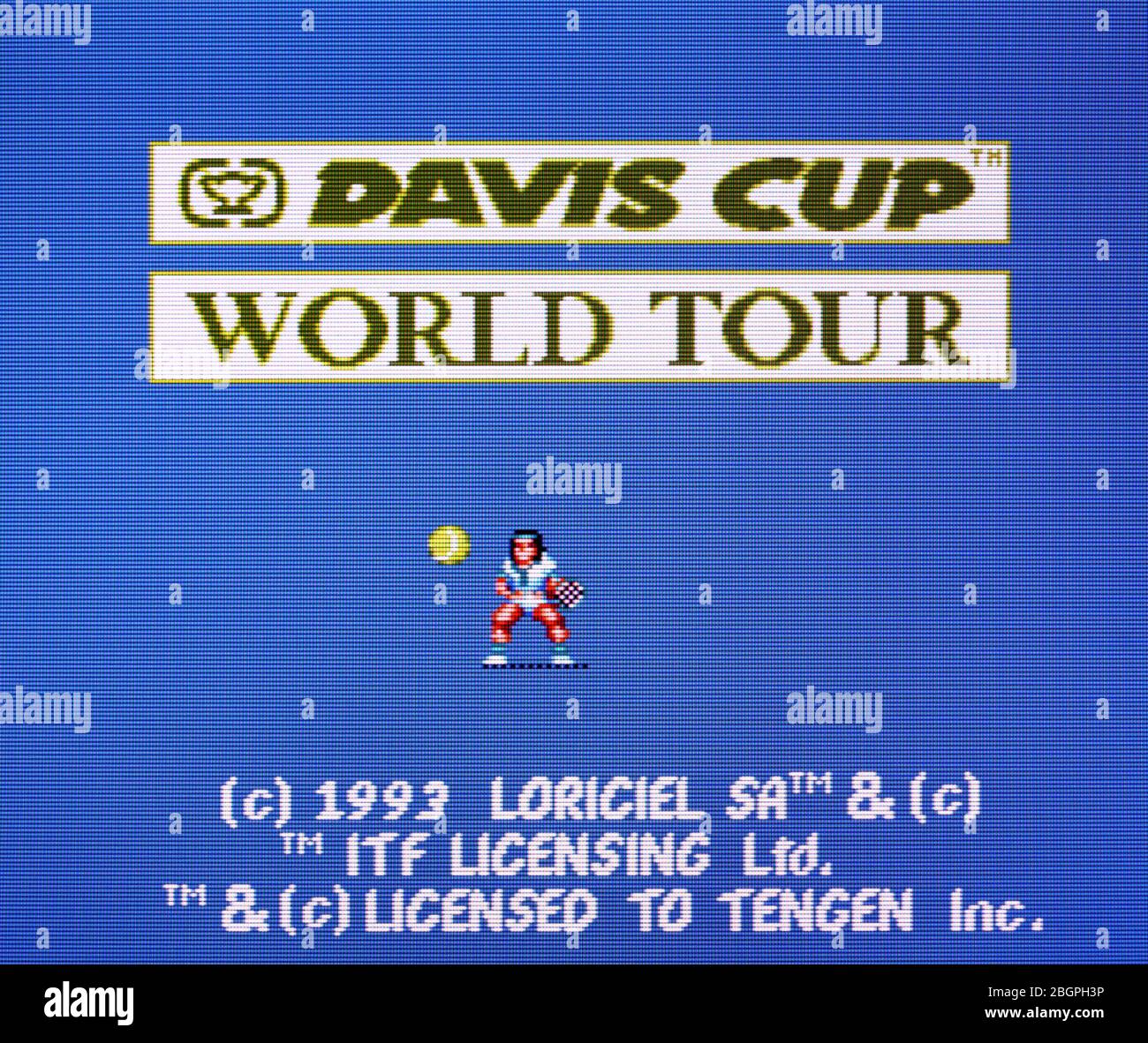 Davis Cup World Tour sur Sega Megadrive - PAL loose