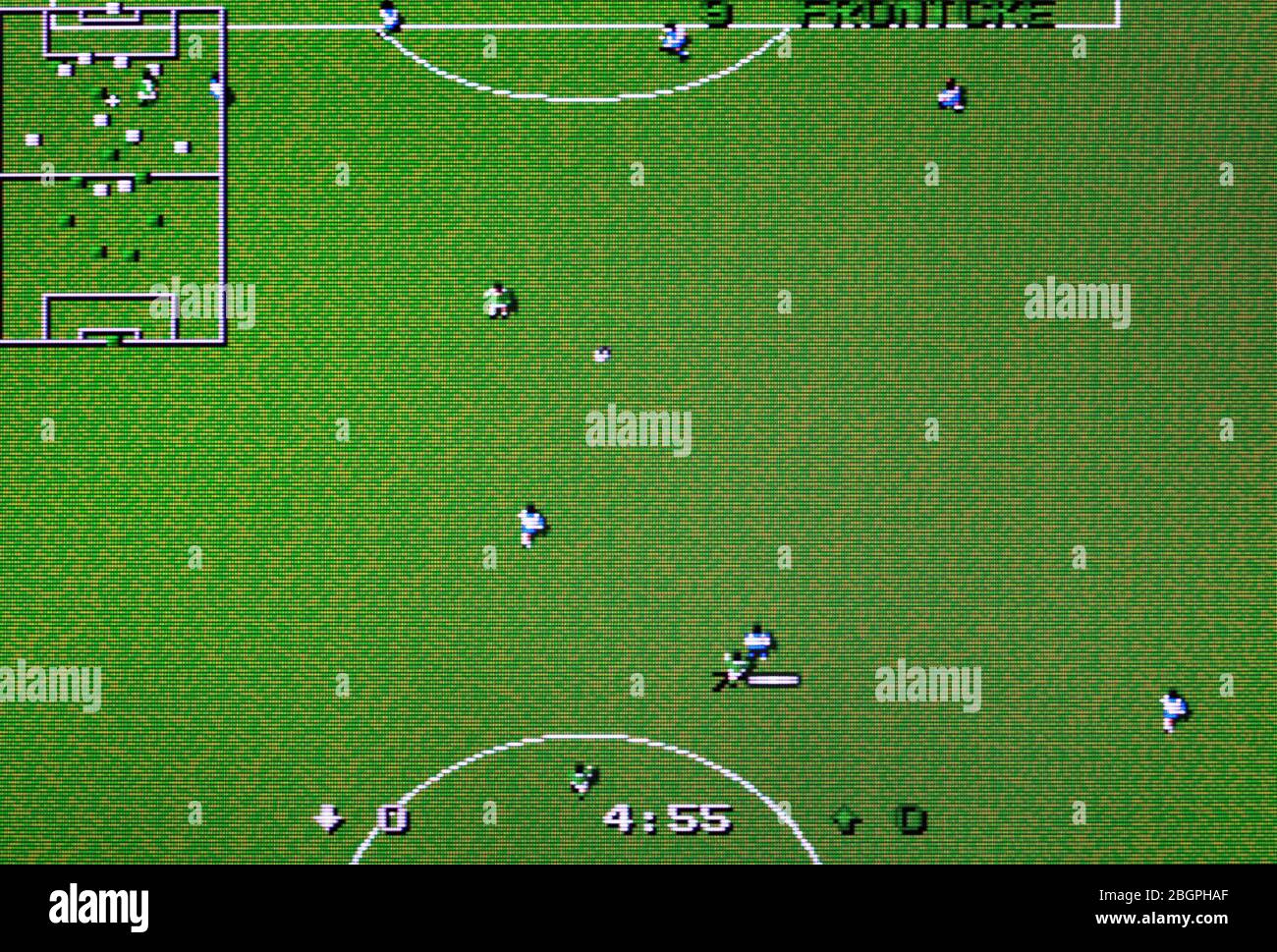 Dino Dini's Soccer - Sega Genesis Mega Drive - Editorial use only Stock Photo