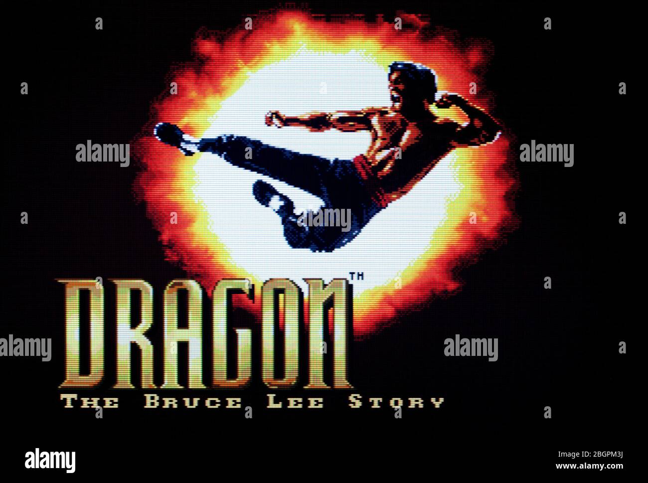 Dragon The Bruce Lee Story - Sega Genesis Mega Drive - Editorial use only  Stock Photo - Alamy