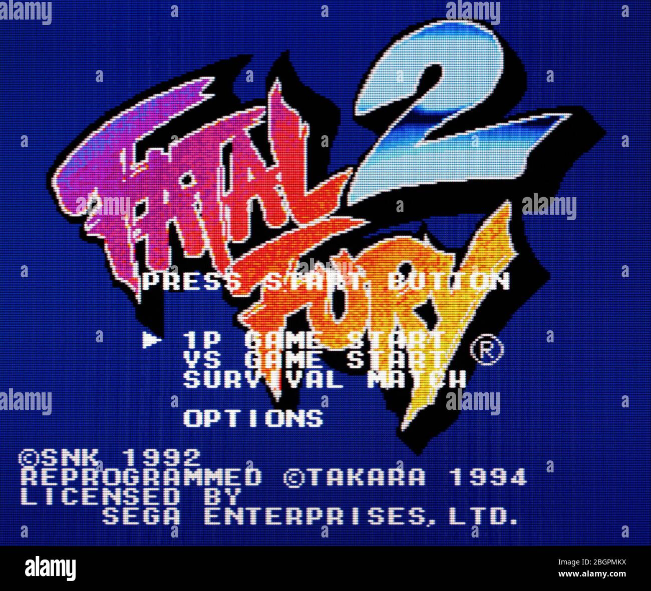 Jeu Fatal Fury Sur Sega Genesis / Mega Drive – Cartouche Seulement, Bon état