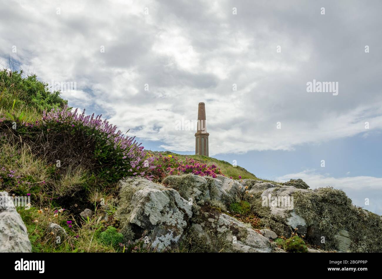 The Heinz Monument, Cape Cornwall Stock Photo
