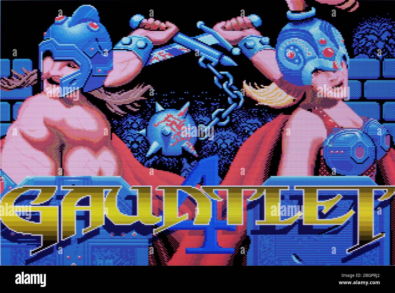 Gauntlet 4 - Sega Genesis Mega Drive - Editorial use only Stock Photo