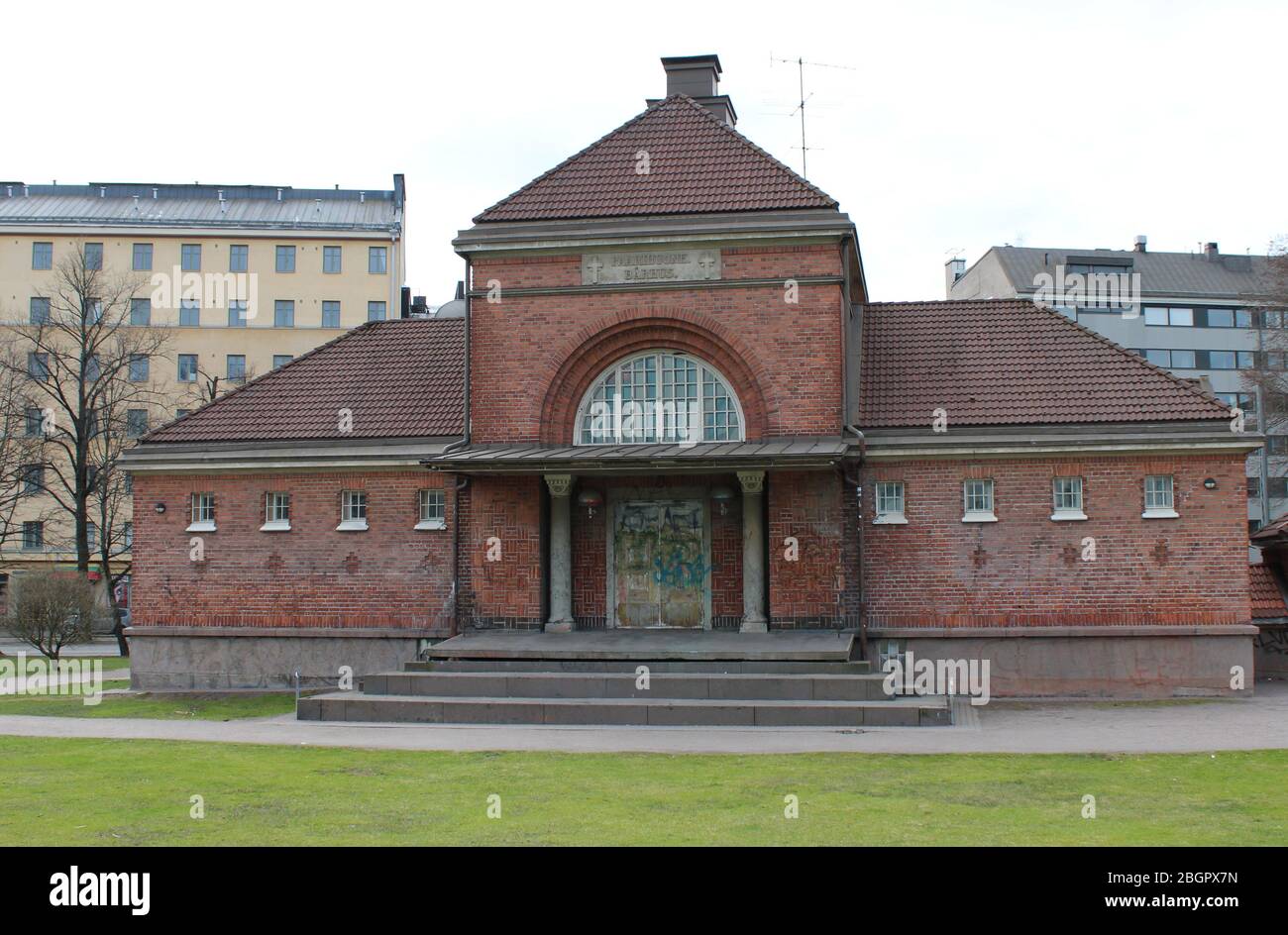 Harju Paarihuone, Helsinki, Finland Stock Photo Alamy