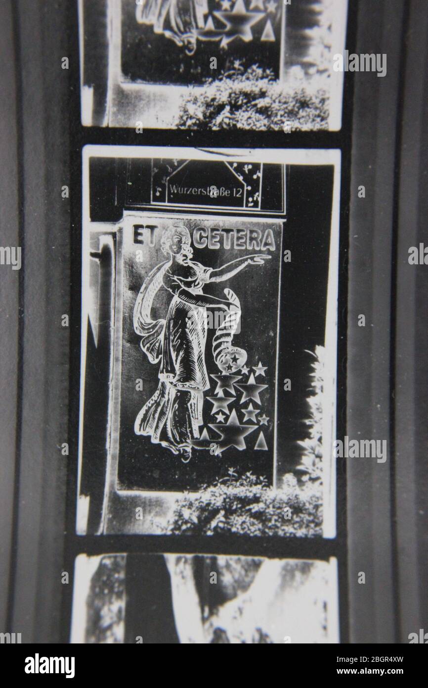 Fine 1970s vintage black and white photography of a dream like state ...