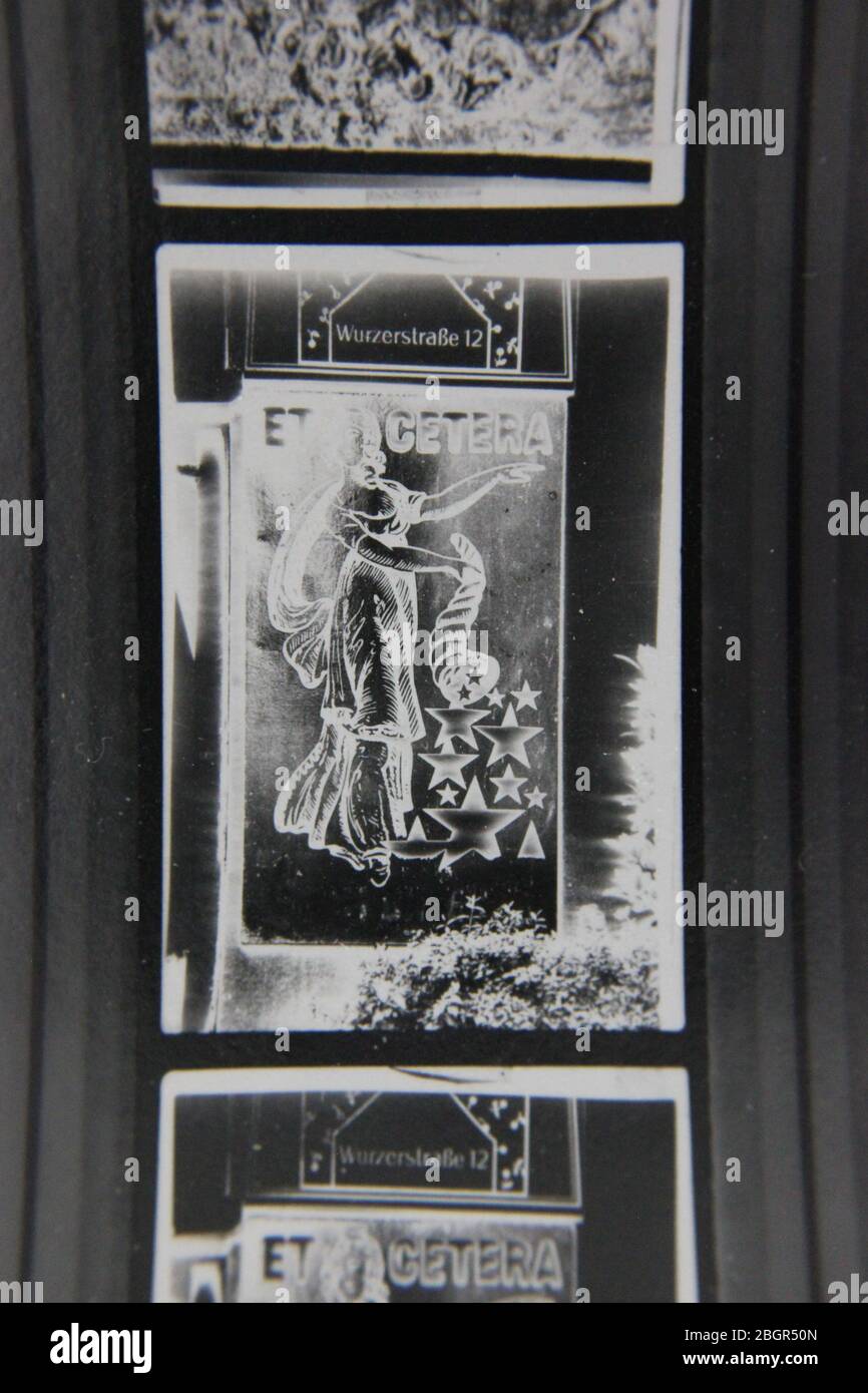 Fine 1970s vintage black and white photography of a dream like state ...