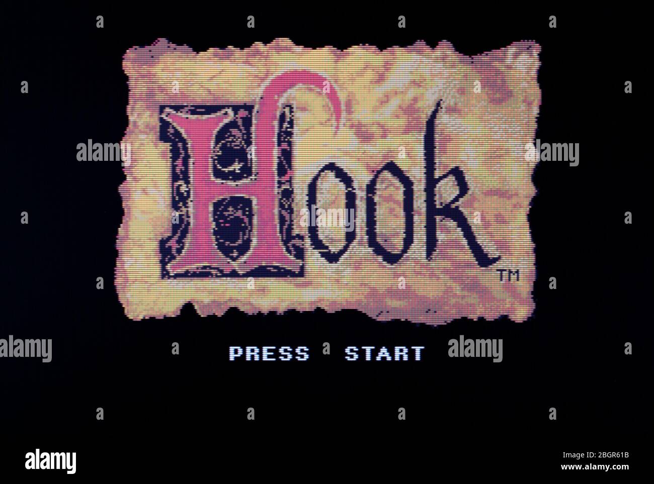 Hook - Sega Genesis Mega Drive - Editorial use only Stock Photo