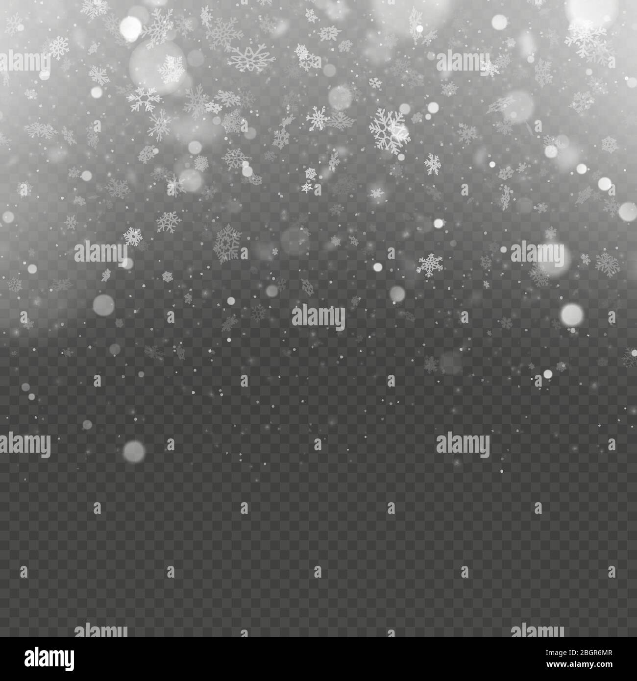 Soft falling snow texture on Stock Vector Images - Alamy