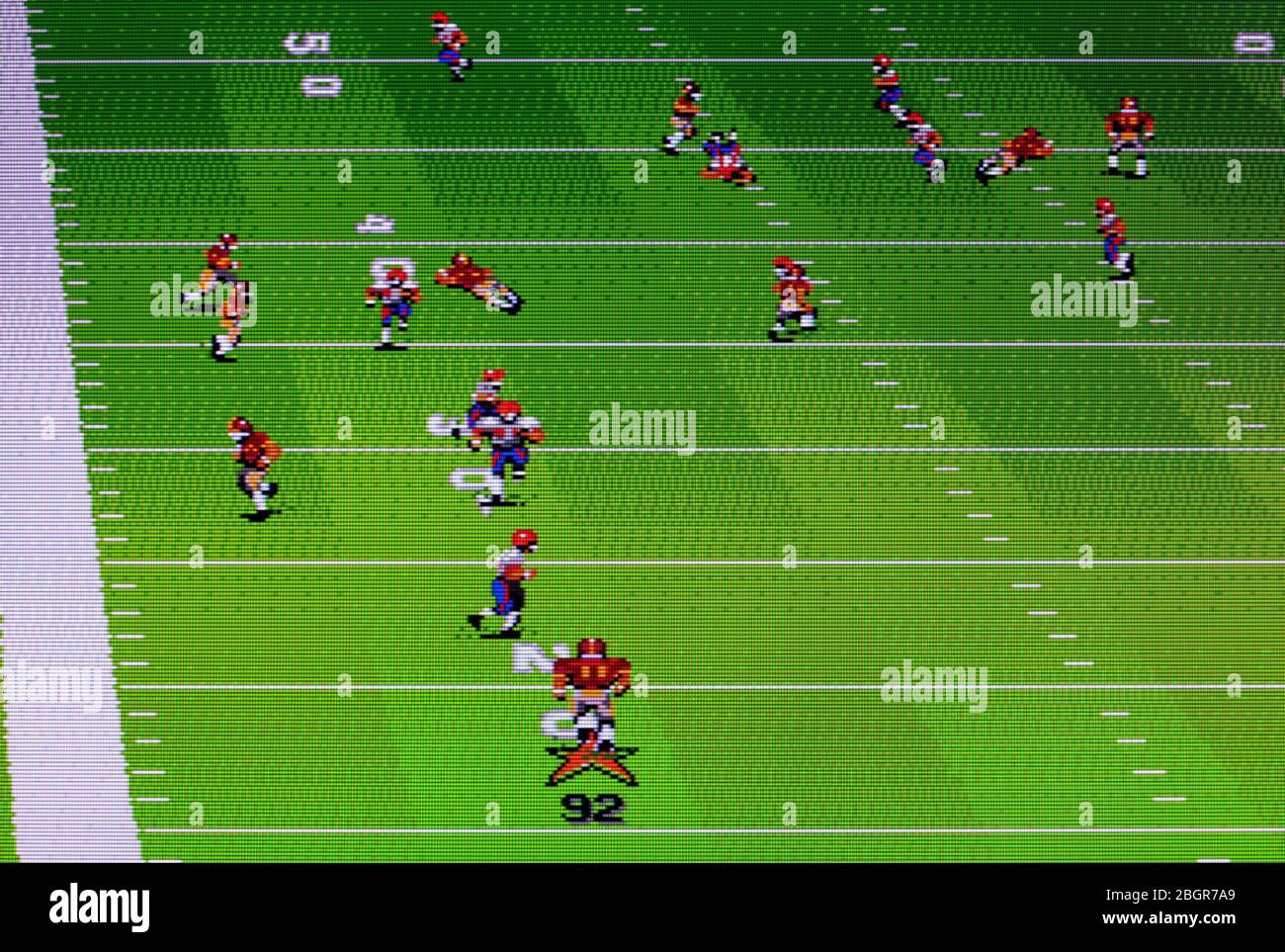 John Madden Football '93 - Sega Genesis Mega Drive - Editorial use only Stock Photo
