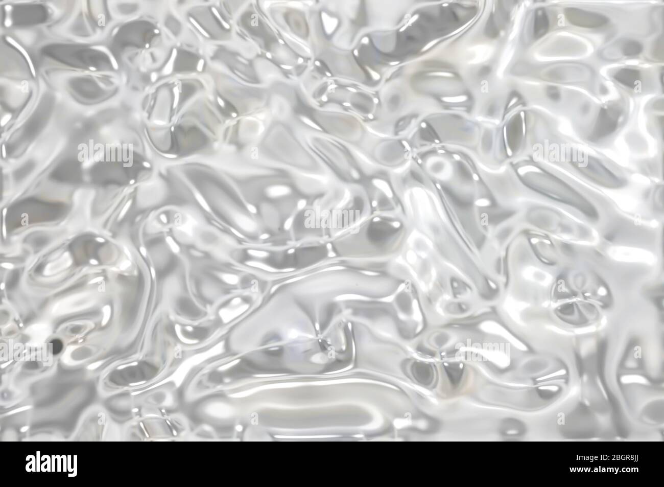 Metallic silver wavy background. Silver foil texture, grey metallic shiny  texture Stock Photo - Alamy